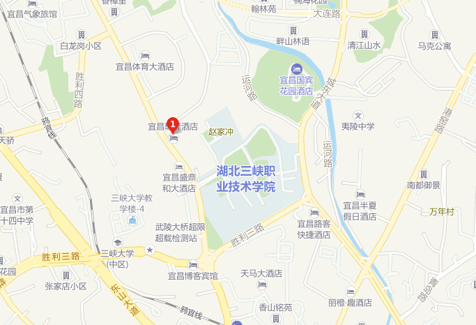 2018年下半年湖北宜昌教师资格证报名现场审核地点图
