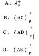 (U,F),其中:属性集U={A,B,C,D,E,G},函数依赖集