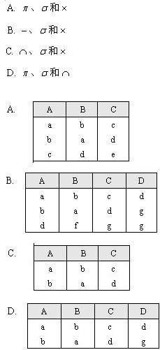 等值连接可由基本的关系运算 () 等价表达。给